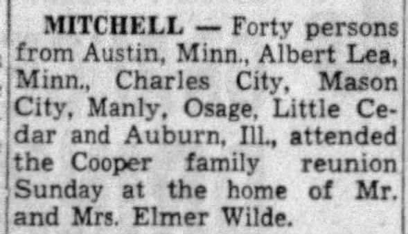 Clipping from The Courier